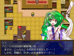 早苗さん　幻想入りした薄い本を見つけてテンションが上がっている模様w