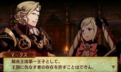 姉と兄の戦いを止めに入るエリーゼだが、兄の意志は揺るがない