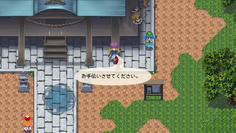 神社で待機しているほかルートの主人公に話しかけると一時的にBGMが変化！地味に嬉しい演出です