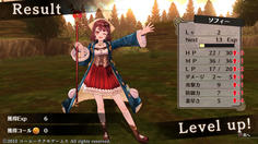 LVUP！ダメージの上昇値も表示されるのか！