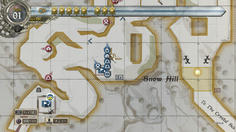 最初にマップ左下の敵拠点を占拠し、そのあと右側の到達地点までハーフェン号を到達させるのが目的