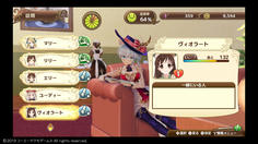 キャラが増えたことで休日の訪問先も増えた　6回訪問することで時間を残さず消化できる