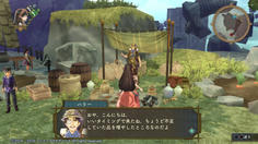 ハリーはここでお店を開いているようだ　エスカといいリンカといい前作キャラがお店やってるパターン多いな