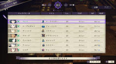 サイドストーリーの初戦はこの7人で攻略することになる