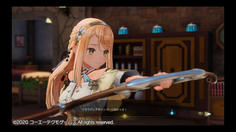 クラウディアの武器はフルートから弓になった！部屋の中で射らないでw