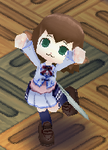 制服はワンピース+靴でした