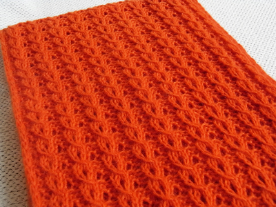 ボットポアラ アスペン３で編んでた 編みものこもの のマフラー完成 あむと