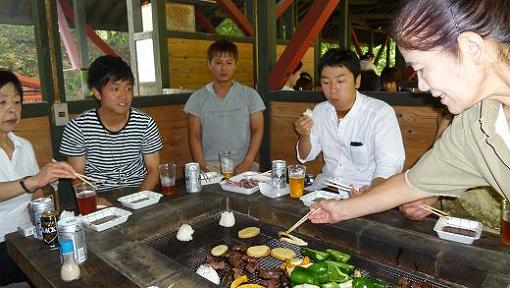 2011.8.28魅惑の里　バーベキュー 