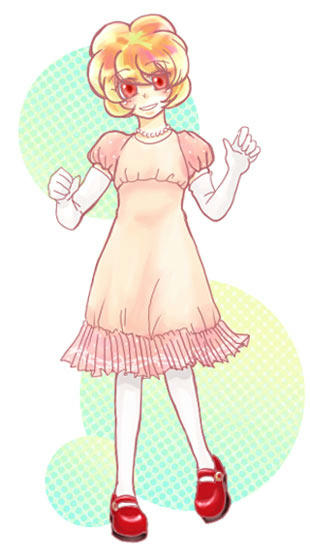 ピンクドレス