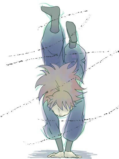 逆立ち