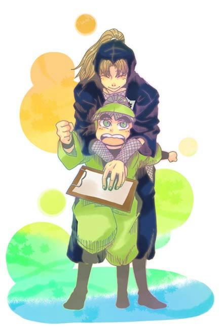 左門と小松田