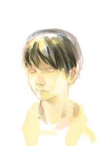 目がぁあ!目とか描き込む