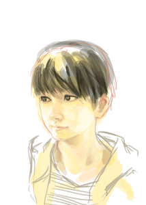 描く