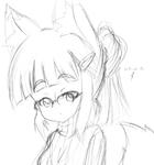 おだんごポニテめがね