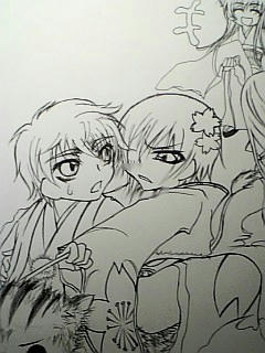 年賀状の下書きです＋