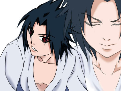 ナルトのサスケイラスト