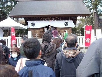 神社へ初詣