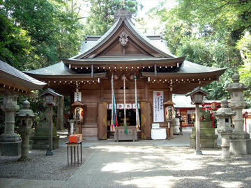 久伊豆神社 拝殿