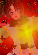 ホラ&hellip;綺麗ナ緋デショウ？