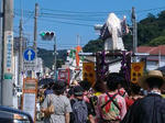 練り歩き中。