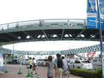 まあるい歩道橋。