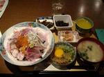 海のおともだち丼。