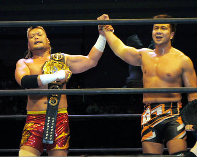 天山、小島vsスミス アーチャー