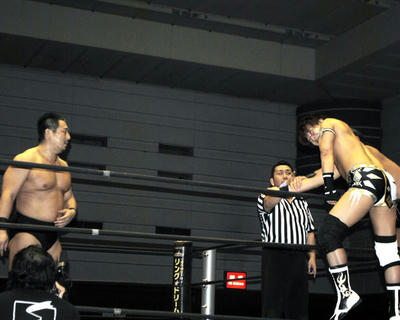 高木、大鷲、平田vs大石、勝俣、エッちゃん