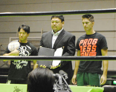 GHCジュニアヘビー級選手権前哨戦