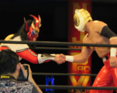 獣神サンダーライガーvsタイガーマスク