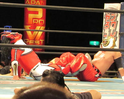 獣神サンダーライガーvsタイガーマスク