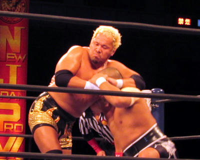 中邑 矢野 石井 桜庭vs棚橋 真壁 後藤 柴田