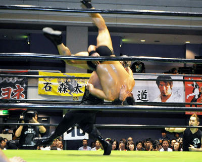 GHCヘビー級選手権 鈴木みのるvsマイバッハ谷口