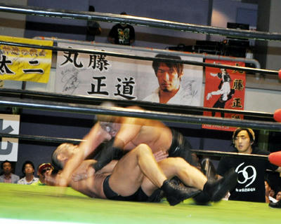 GHCヘビー級選手権 鈴木みのるvsマイバッハ谷口