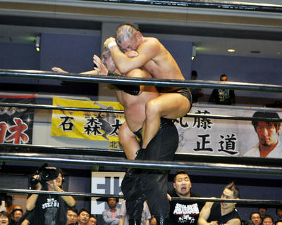 GHCヘビー級選手権 鈴木みのるvsマイバッハ谷口