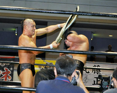 GHCヘビー級選手権 鈴木みのるvsマイバッハ谷口