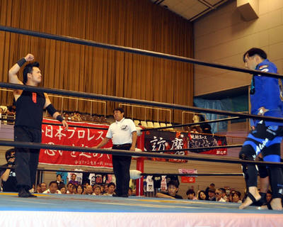 南野タケシ　卍丸vs青木篤志 佐藤光留