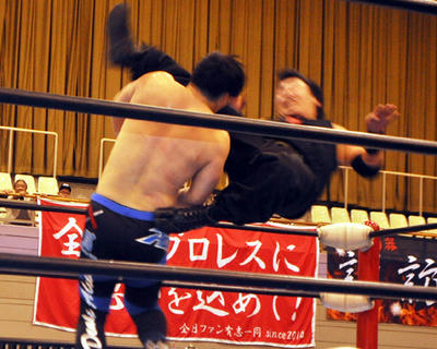 南野タケシ　卍丸vs青木篤志 佐藤光留