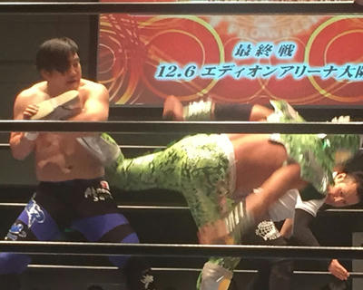 青木篤志 鈴木鼓太郎 佐藤光留vs渕正信 金丸義信 ウルティモ・ドラゴン