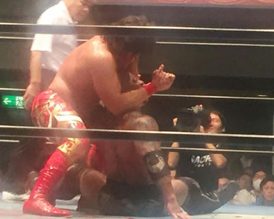 ビッグガンズvs諏訪魔 宮原健斗