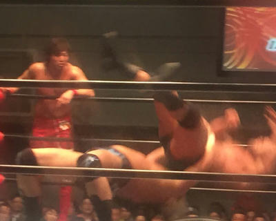 ビッグガンズvs諏訪魔 宮原健斗