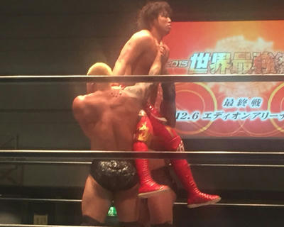 ビッグガンズvs諏訪魔 宮原健斗