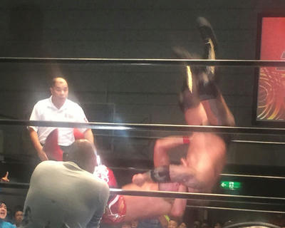 諏訪魔 宮原健斗vsビッグガンズ