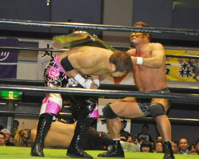 丸藤 原田 小峠vs杉浦 タイチ TAKA