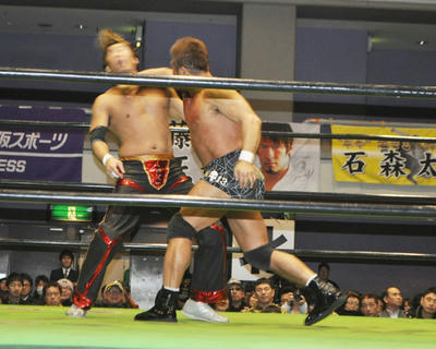 丸藤 原田 小峠vs杉浦 タイチ TAKA