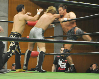 中嶋勝彦 石森太二vs杉浦貴 金丸義信