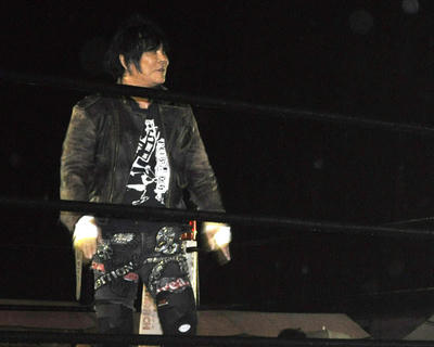 大仁田厚 マグニチュード岸和田vsTARU 菅原拓也