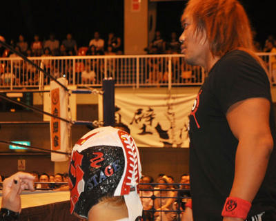 内藤哲也 SANADA EVIL BUSHIvs棚橋弘至 ジュース・ロビンソン KUSHIDA 田口隆祐