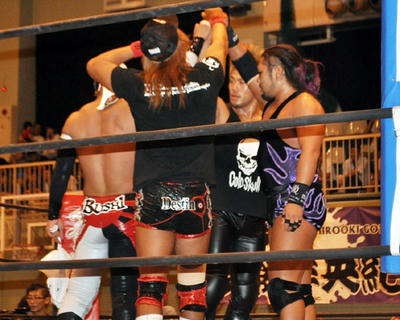 内藤哲也 SANADA EVIL BUSHIvs棚橋弘至 ジュース・ロビンソン KUSHIDA 田口隆祐