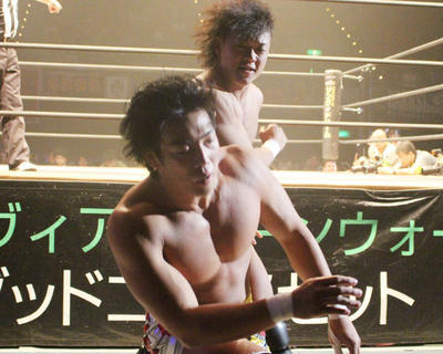 竹下幸之介 マイク・ベイリーvs佐々木大輔 遠藤哲哉